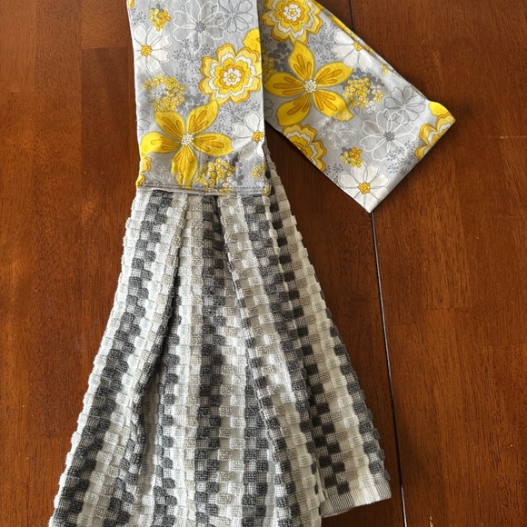 New handcrafted kitchen scarf / kitchen boa - Picture 4 of 5